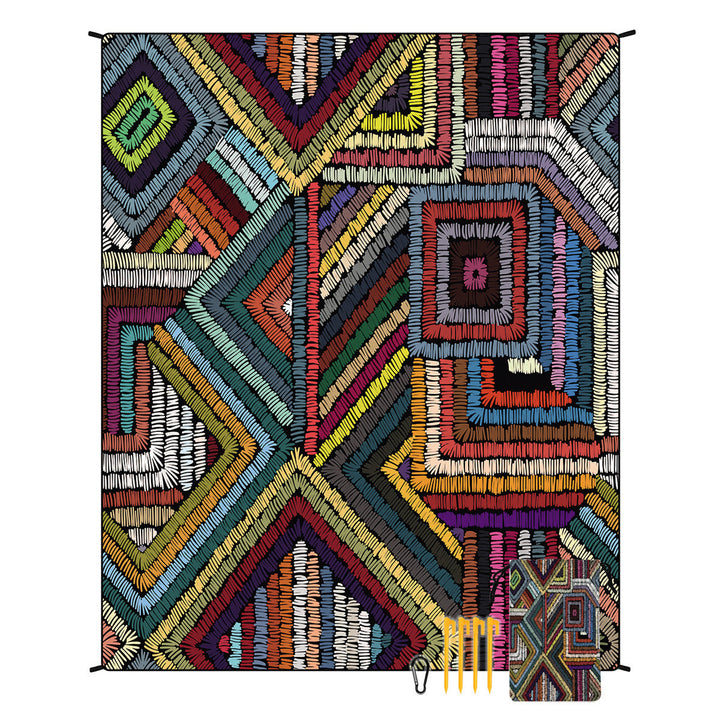 Geometric Print Tapestry Kalsten