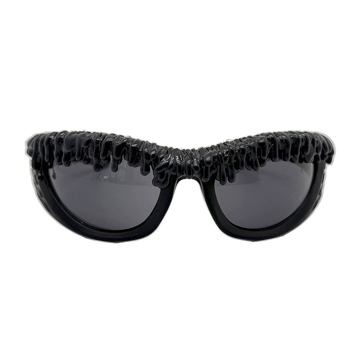 Women's trendy sunglasses with creative liquid frame Kalsten