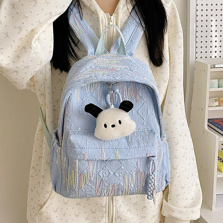 Trendy Textured Backpack Kalsten