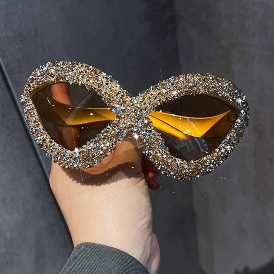 Ladies extravagant sunglasses with sparkling crystal embellishments Kalsten