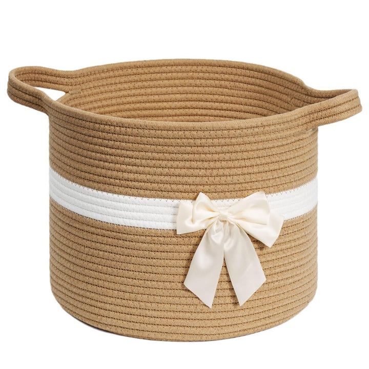 Women Decorative Storage Basket with Bow Accent Kalsten