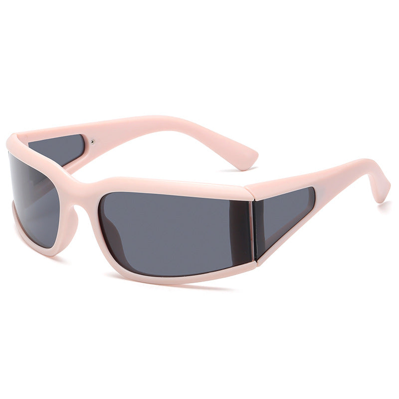 Women's sports sunglasses with particularly ergonomic design and side glare protection Kalsten