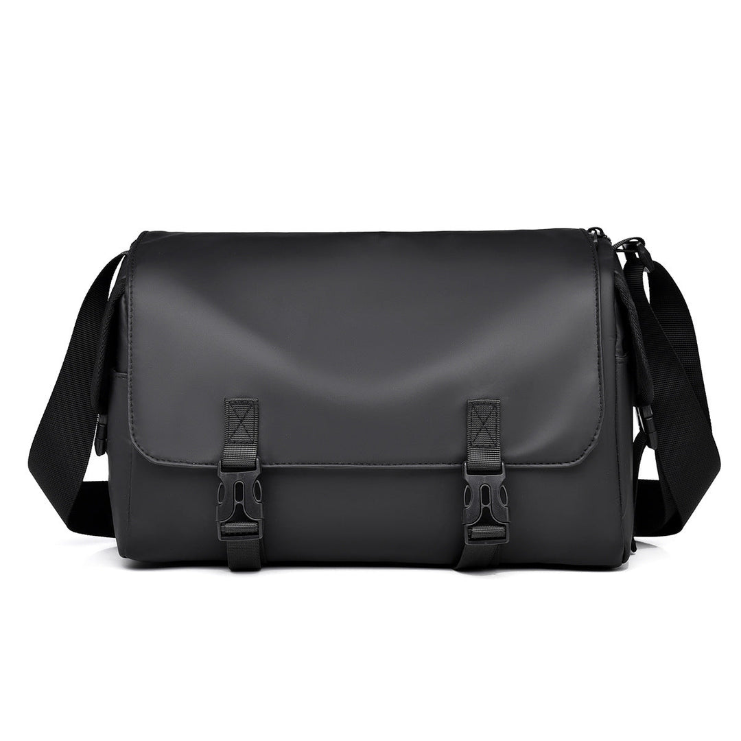 Modular Messenger Bag with Water-Repellent Material and Adjustable Shoulder Strap Kalsten