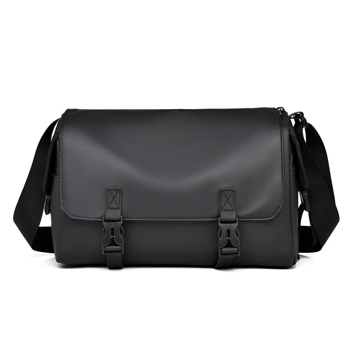 Modular Messenger Bag with Water-Repellent Material and Adjustable Shoulder Strap Kalsten