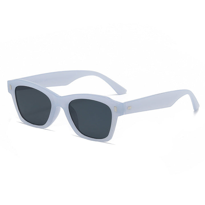 Women's fashionable sunglasses with transparent frame and high-quality UV protection Kalsten