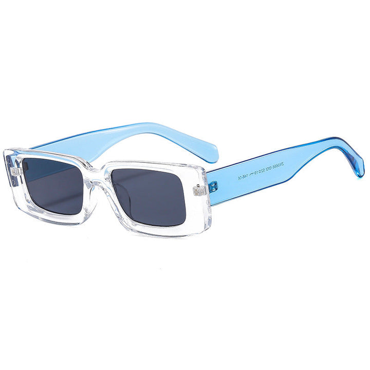 Women's fashionable sunglasses with trendy transparent frame and sporty design Kalsten