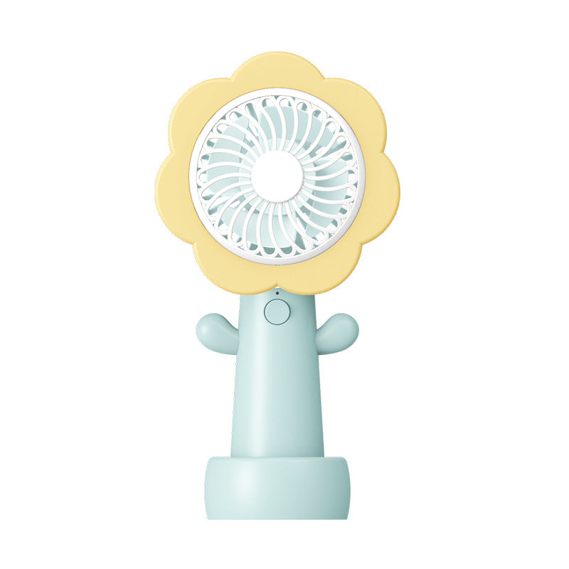 Women Portable Flower Fan Kalsten