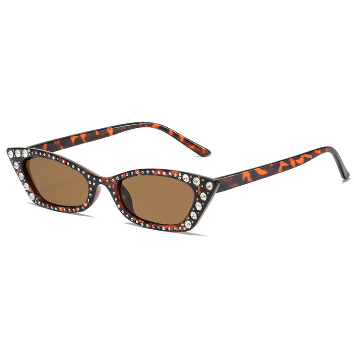 Women's extravagant Cat-Eye sunglasses with crystal embellishments Kalsten