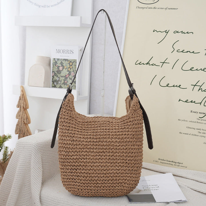 Handmade Shoulder Bag Made of Natural Material Kalsten