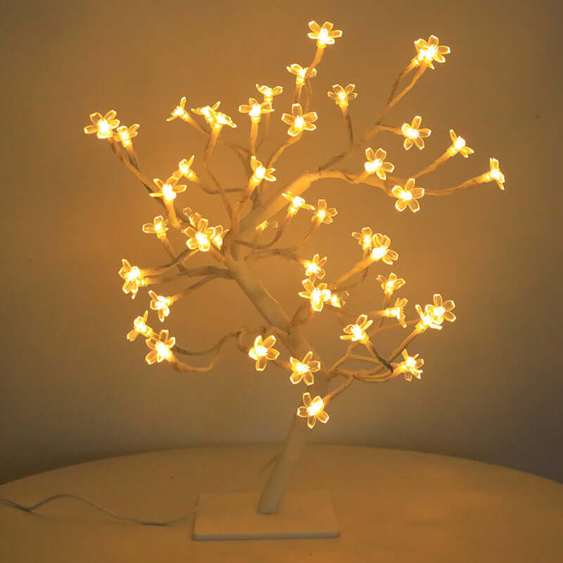 Room Decoration Cherry Blossom Lamp Maple Leaf Desktop Creativity | Kalsten