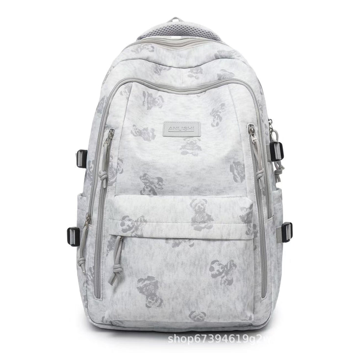 Versatile Graphic Printing Backpack Kalsten