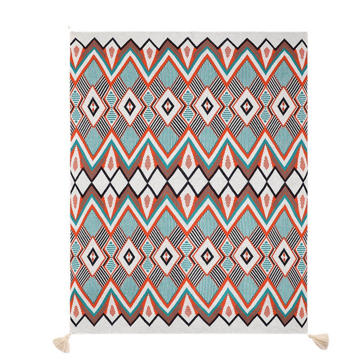 Women's Patterned Snuggle Blanket with Tassels Kalsten