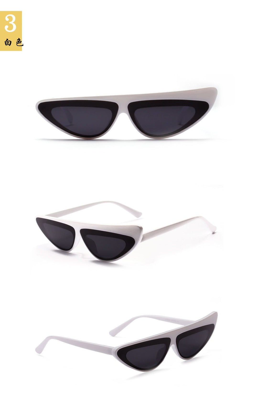 Women Cat-Eye Sunglasses with trendy asymmetrical design Kalsten