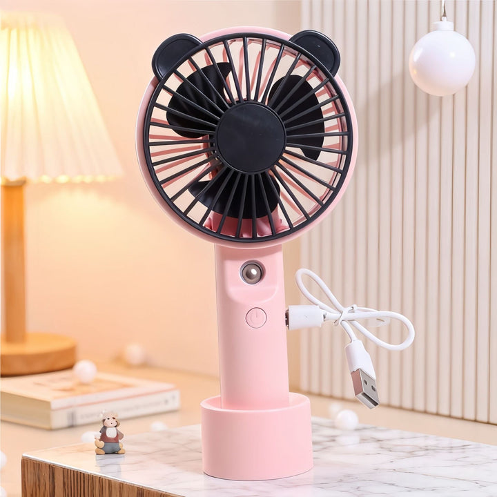 Women Portable Hand Fan with Spray Function Kalsten