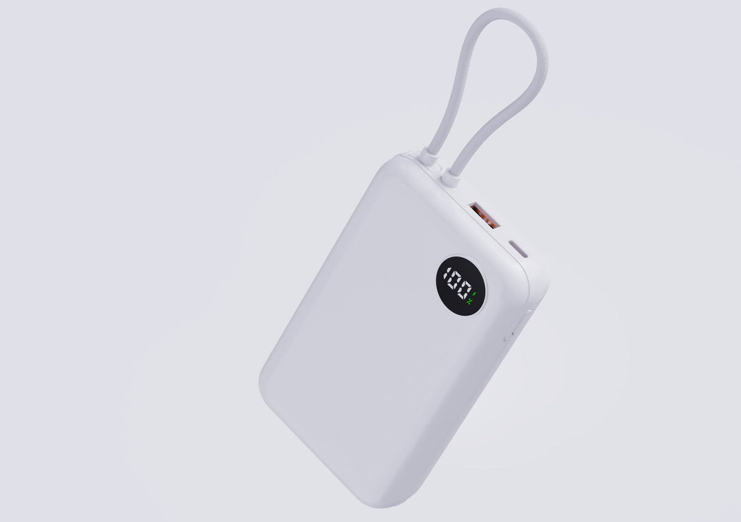 Portable power bank with smart LED display and fast charging function Kalsten