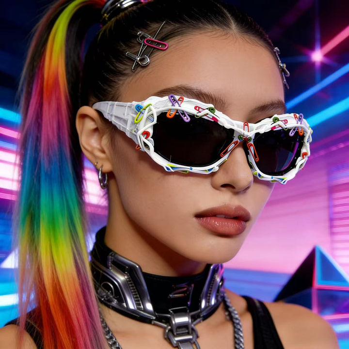 Women’s creative statement sunglasses with eye-catching design Kalsten