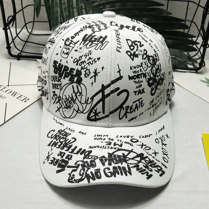 Men's Graphic Print Snapback Cap Kalsten