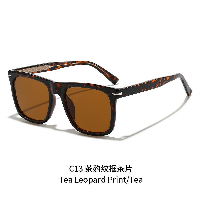Women's modern rectangular sunglasses with sturdy frame Kalsten