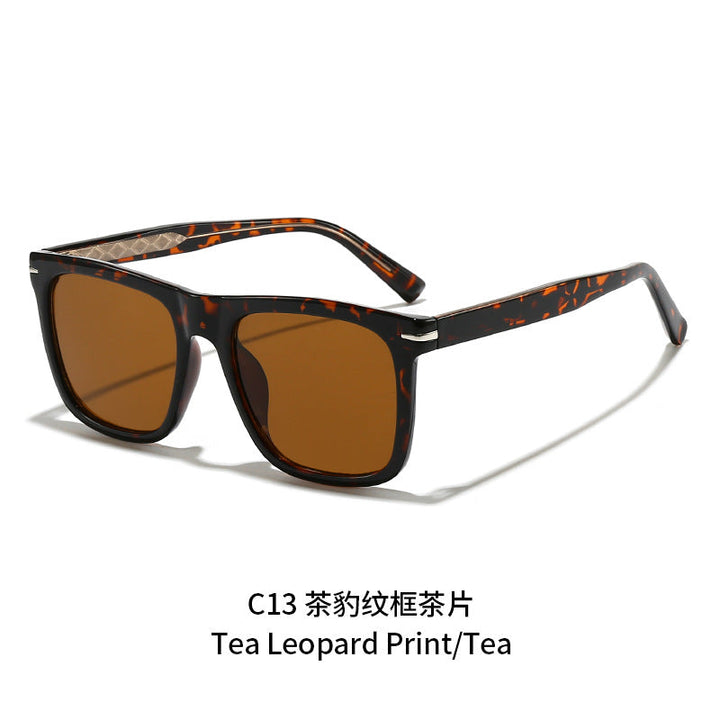 Women's modern rectangular sunglasses with sturdy frame Kalsten