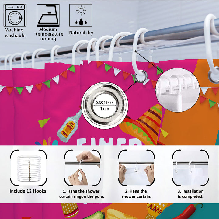 Cinco de Mayo-Themed Complete Bathroom Set Kalsten