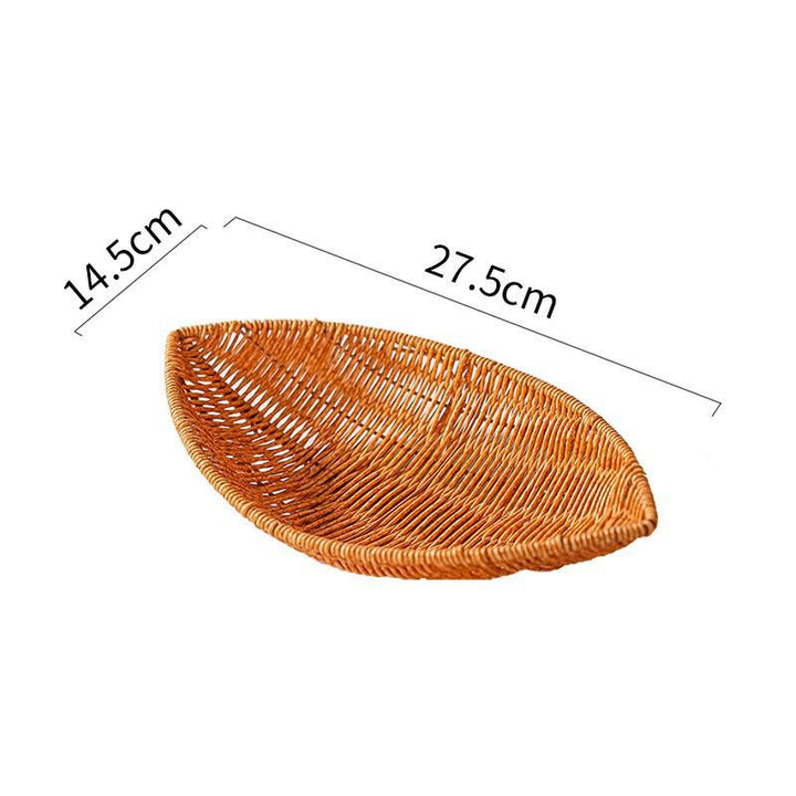 Women's Stylistically Safe Rattan Plate Kalsten