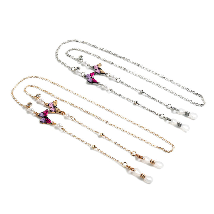 Butterfly-Themed Eyewear Necklace kalsten