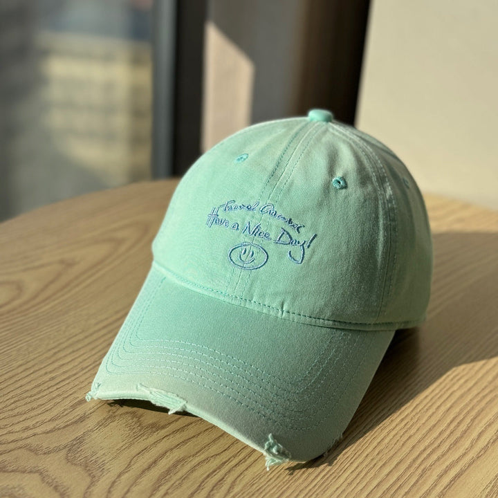 Women's Distressed Cotton Baseball Cap Kalsten 1784270914