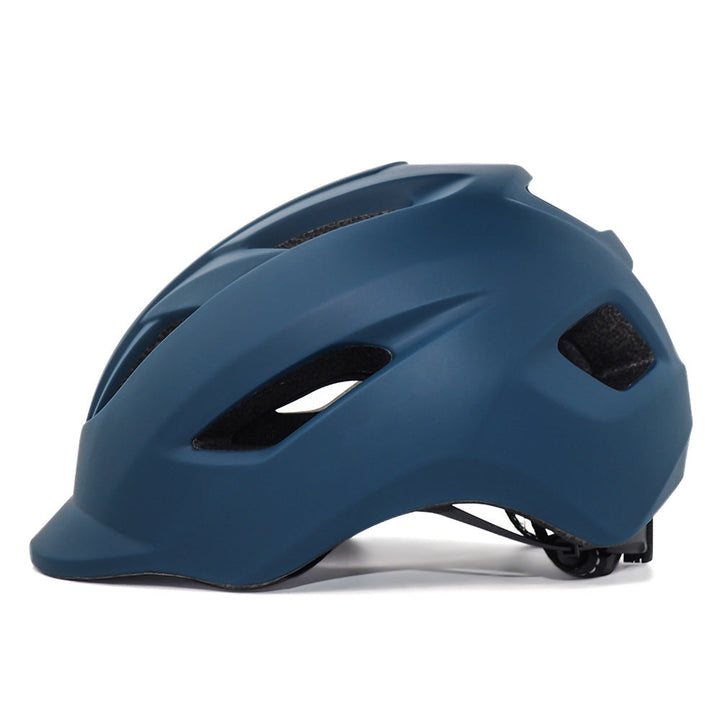 urban commuter cycling helmet with adjustable retention and integrated visor Kalsten