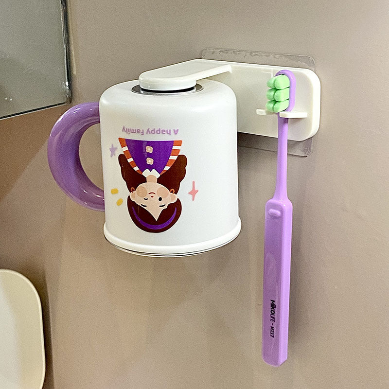 Wall cup holder with creative cartoon design Kalsten
