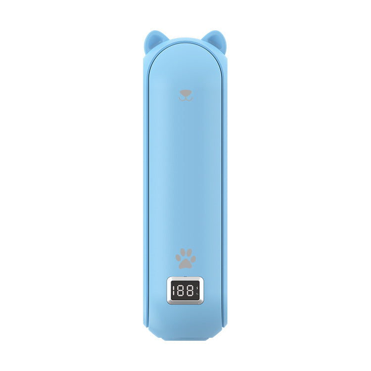 Unisex Digital Temperature Display Heated Portable Fan Kalsten