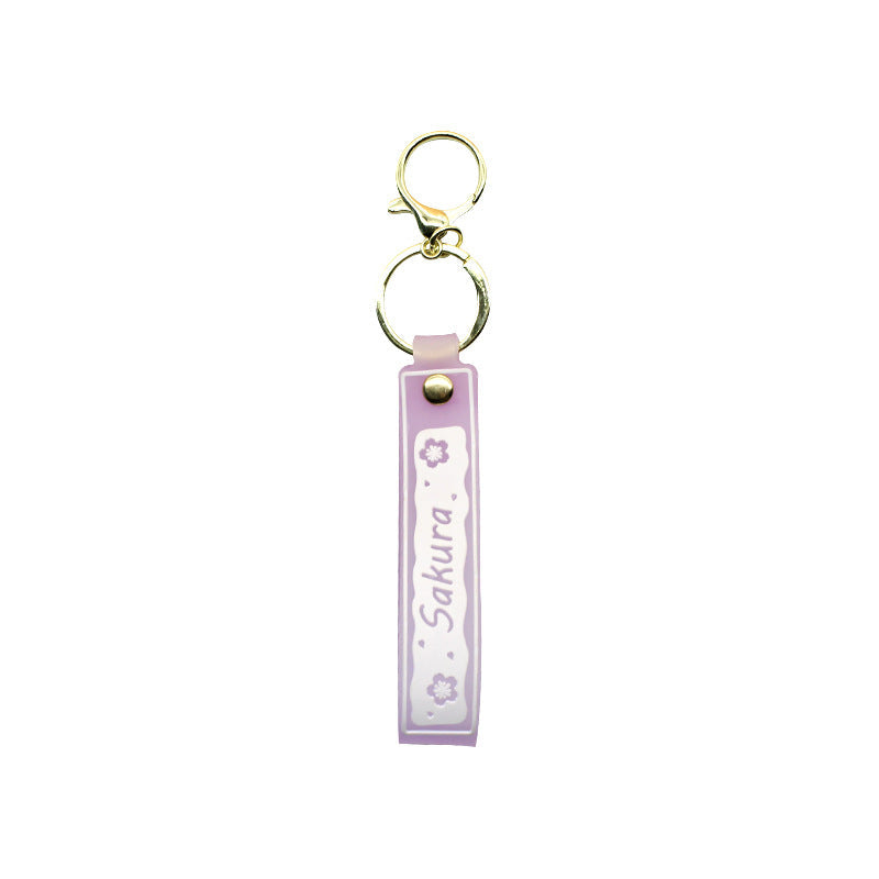 Unisex keychain with floral design Kalsten