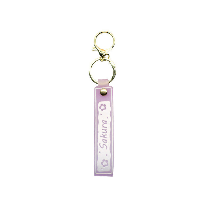 Unisex keychain with floral design Kalsten