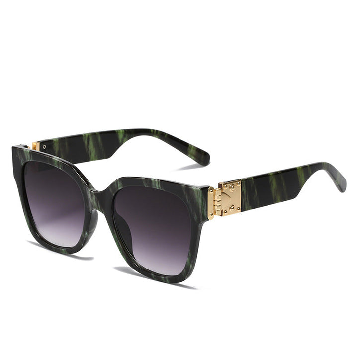 Women's elegant oversized sunglasses with luxurious metal accent Kalsten