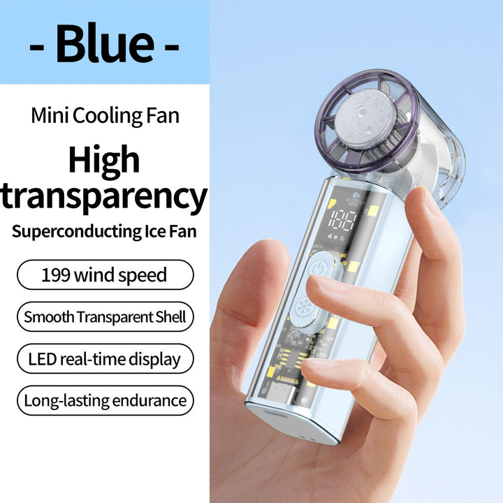 Unisex Pocket-Sized High-Speed Cooling Fan Kalsten