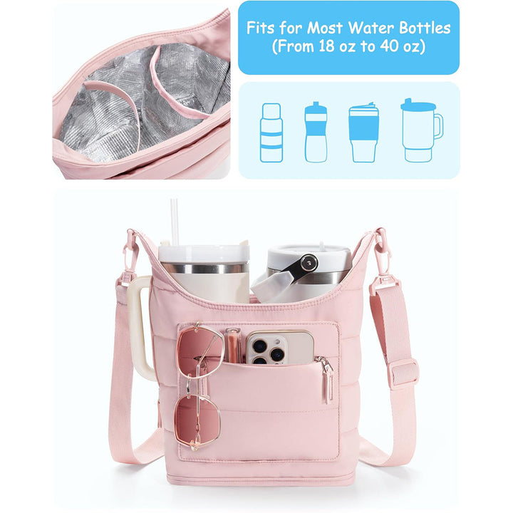 Practical shoulder bag with insulated interior Kalsten