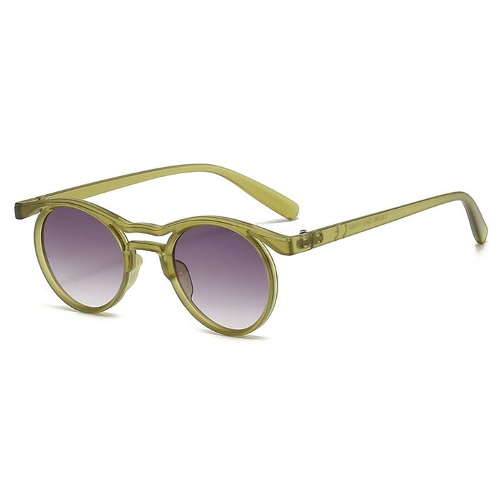 Ladies fashionable round sunglasses with UV protection Kalsten