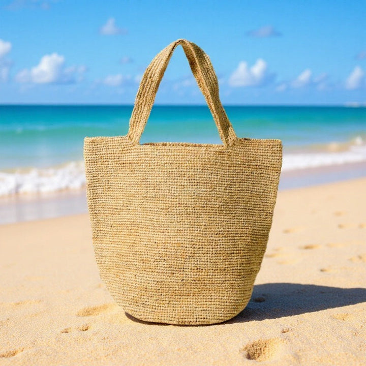 Handmade Straw Tote Kalsten