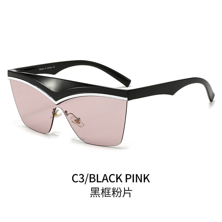 Ladies Designer Sunglasses with Asymmetrical Frame and High-Tech Lenses Kalsten