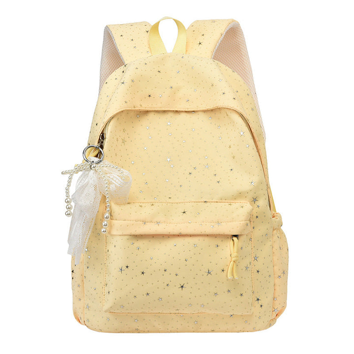 Star-Printed Stylish Backpack Kalsten