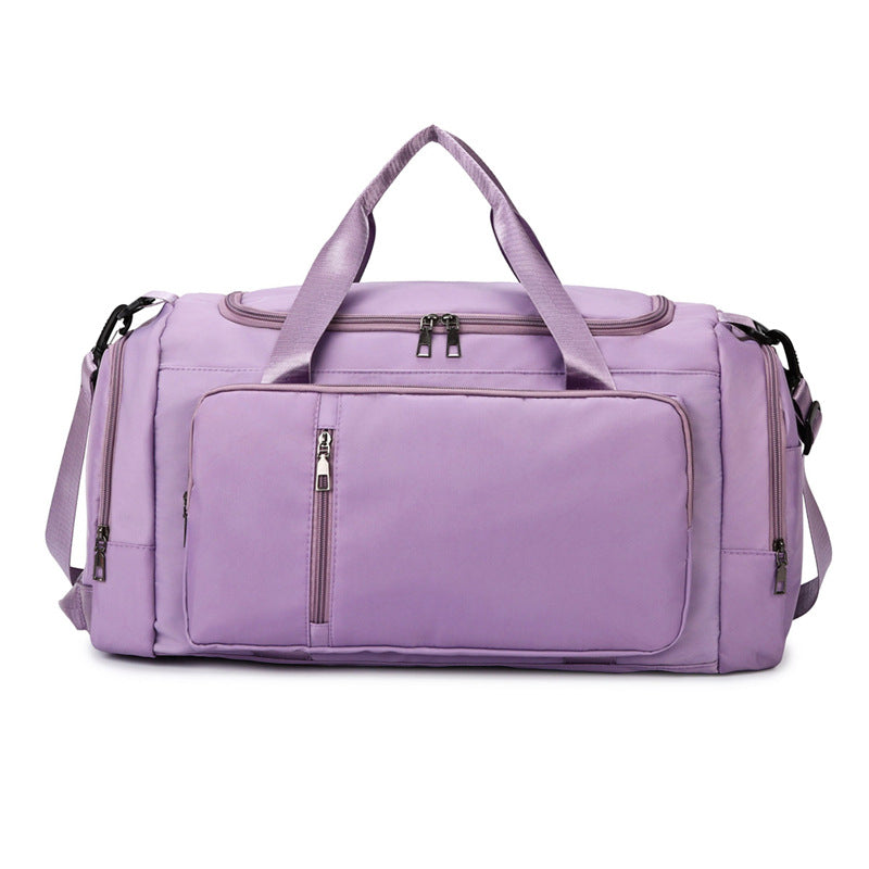 Travel bag with versatile storage and robust zippers Kalsten