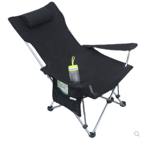 Ladies folding lounge chair with adjustable headrest Kalsten