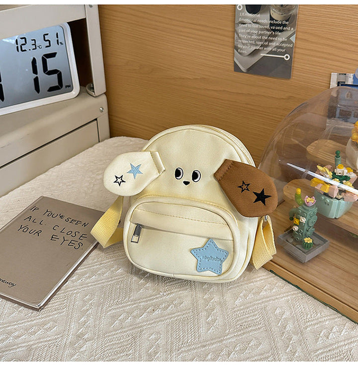 Children's Adorable Dog-Themed Mini School Backpack