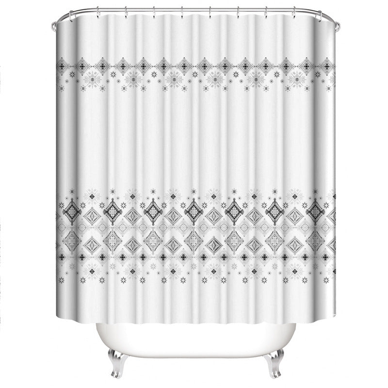 Chevron Pattern Bathroom Set Kalsten