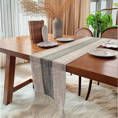 Decorative Crochet Table Runner