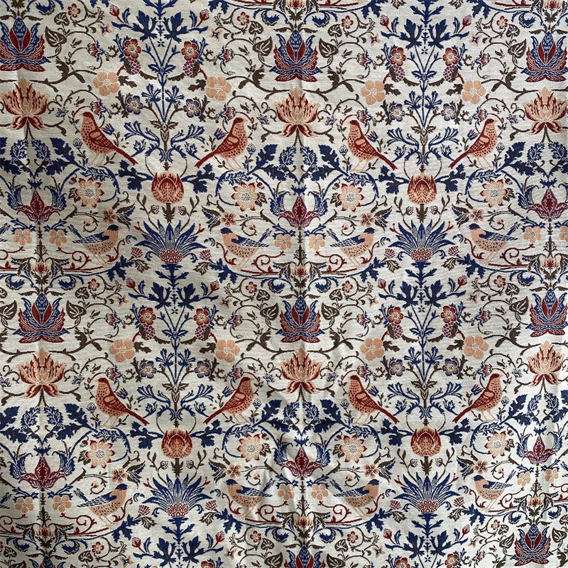 Decorative Floral Tapestry Blanket
