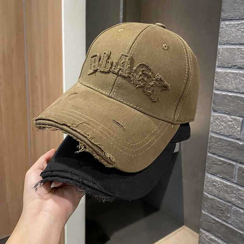 Women's Distressed Cotton Cap Kalsten