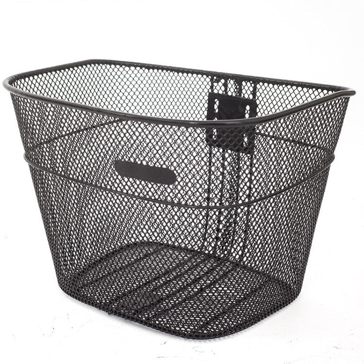 ventilated steel mesh bicycle front basket with quick-release bracket Kalsten