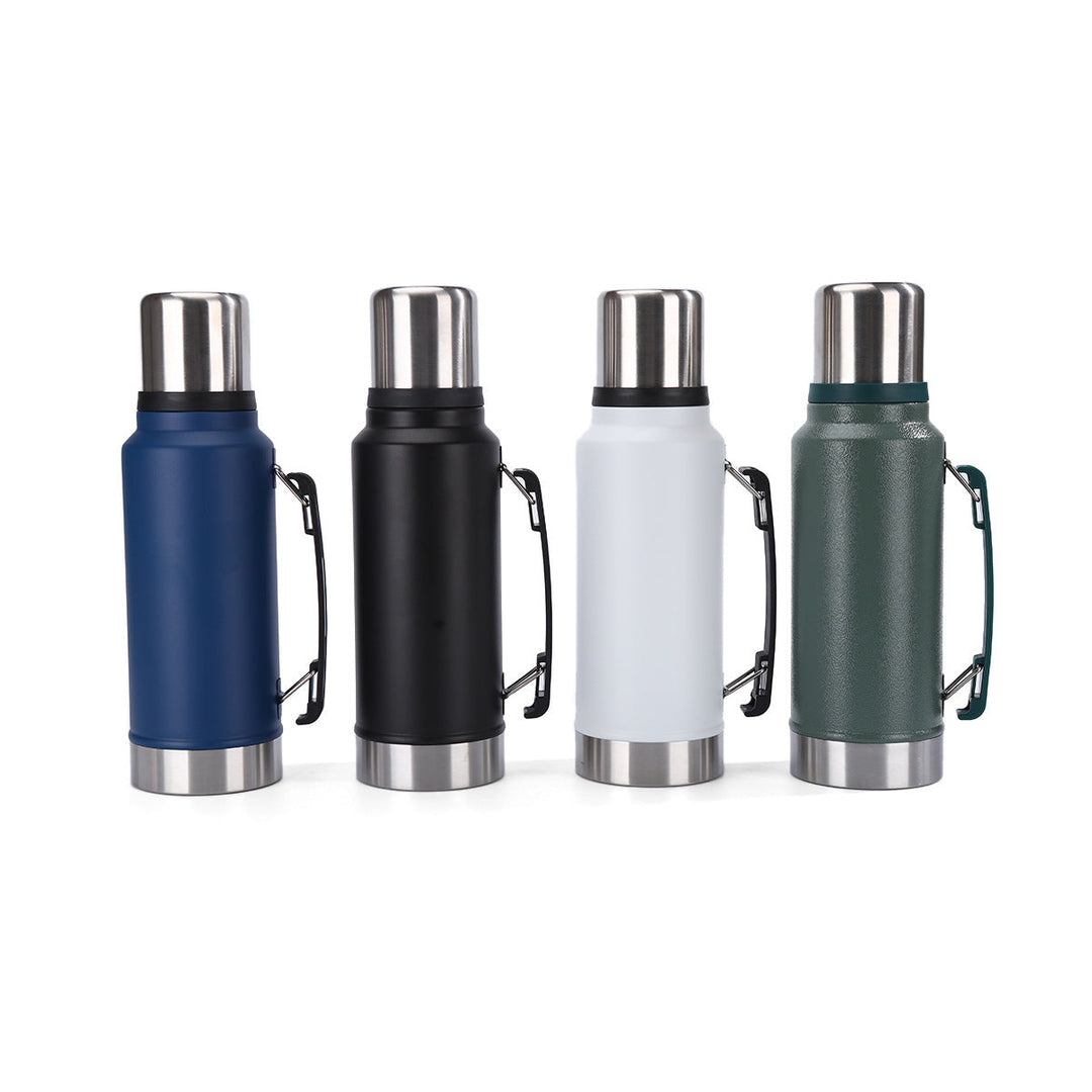 Unisex Insulated Stainless Steel Water Bottle with Carrying Handle Kalsten