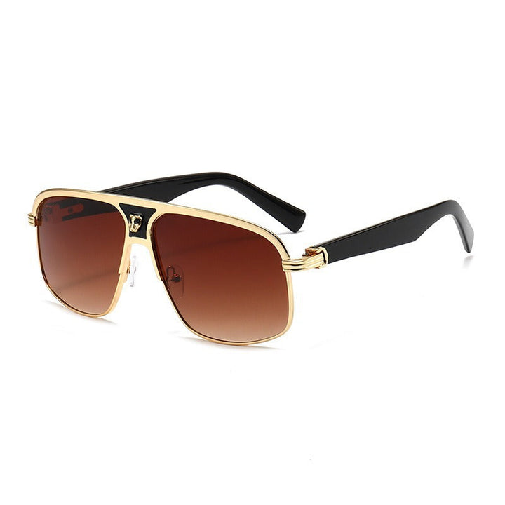 Men's Bold Fashion-Driven Shield Sunglasses Kalsten