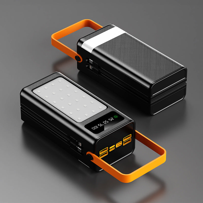 portable power bank with integrated LED light and digital display Kalsten